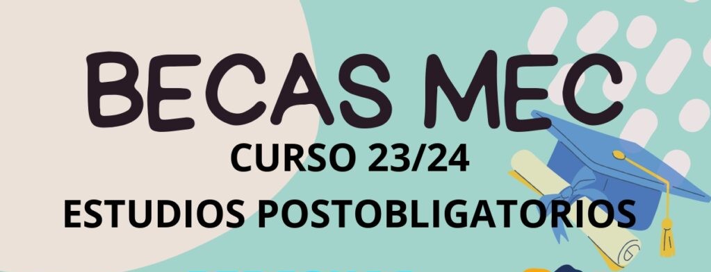 Becas para estudios postobligatorios, curso 2023-2024 – Instituto de ...